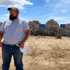 Ben Garcia at the Llano Horse Barn