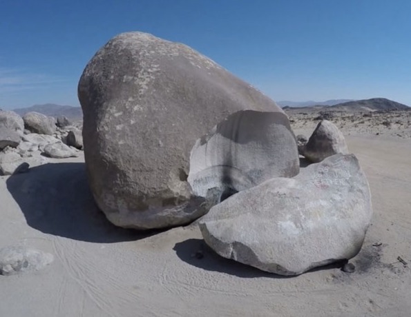 Drone over Giant Rock